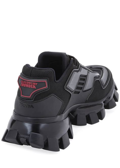 prada cloudbust thunder sneakers yellow|prada cloudbust thunder price.